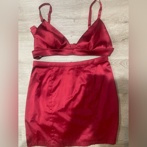 Co-Set, Mistress Rocks, Cranberry Red - Picture 5 of 5